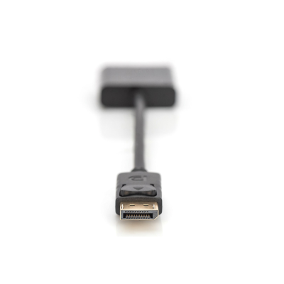 Kabel Assmann AK-340403-001-S (DisplayPort M - D-Sub (VGA) F; 0,15m; kolor czarny)-105907