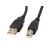 LANBERG KABEL USB-A -> USB-B M/M 1M (FERRYT, CZARNY) CA-USBA-11CC-0010-BK