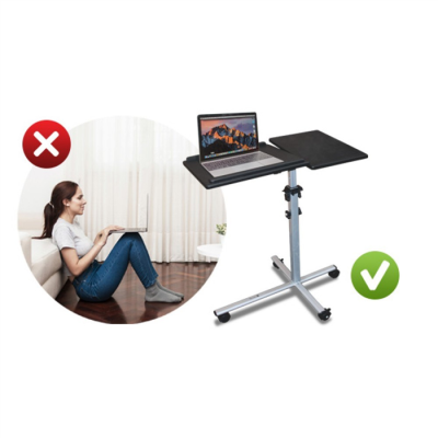 Techly ICA-TB TPM-2 stojak na laptop Podstawka na notebooka Czarny, Srebrny-107024