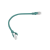 PATCHCORD KAT.6 UTP 0.25M ZIELONY FLUKE PASSED LANBERG 10-PACK