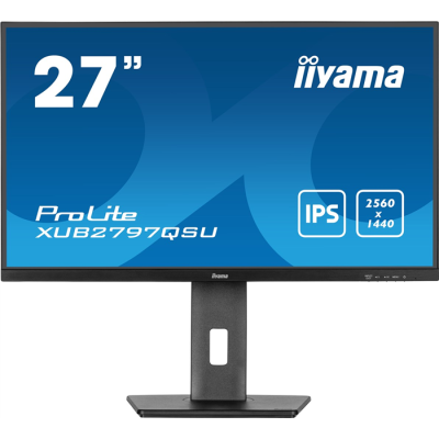 Monitor 27" iiyama ProLite XUB2797QSU-B2 - Płaski ekran - 68,6 cm