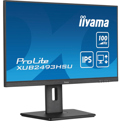 Monitor LED Iiyama ProLite XUB2493HSU-B7 - 24 - Płaski ekran - 60,5 cm-1099580