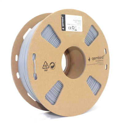 Gembird 3DP-PLA1.75-01-GR materiały drukarskie 3D Kwas polimlekowy (PLA) Szary 1 kg-1112570