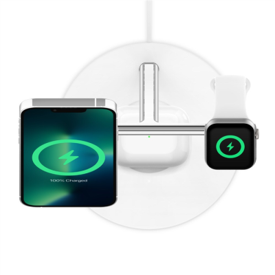 Ładowarka bezprzewodowa Belkin BoostCharge Pro 3-in-1 Wireless Charger with Official MagSafe Charging iPhone/Apple Watc