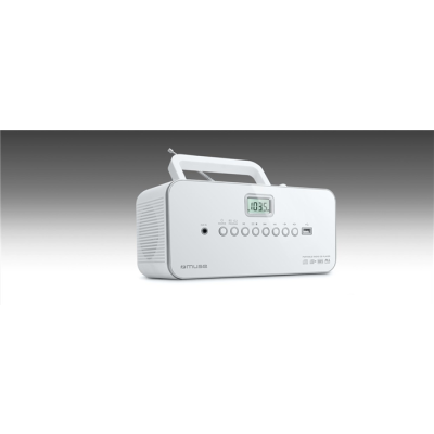 Radioodtwarzacz Muse M-28 RDW przenośne radio FM/CD/MP3/Jack/USB Biały-145905