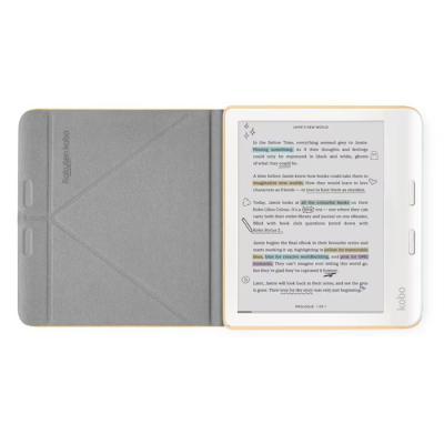 Etui Kobo Libra Colour SleepCover Case Butter Yellow-165085