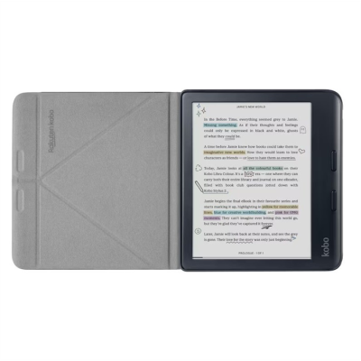 Etui Kobo Libra Colour SleepCover Case Black-165105