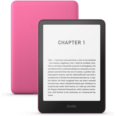 Ebook New Kindle Paperwhite (12th Generation) - 2024 release 7” glare-free 16GB Wi-Fi (Ad-supported) Raspberry