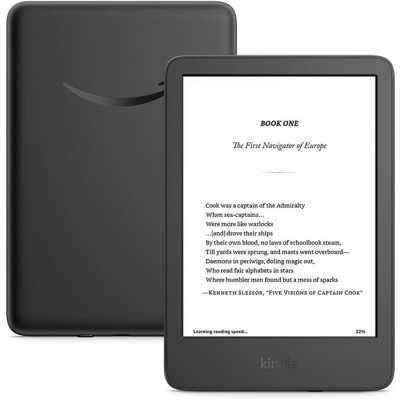 Ebook New Kindle (11th Generation) - 2024 release 6" glare-free 16GB Wi-Fi (Without Lockscreen Ads) Black