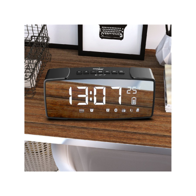 GREENBLUE RADIOBUDZIK BLUETOOTH 4.2, FM, AUX-IN, 6W, TEMPERATURA, ALARM, ZEGAR, AKUMULATOR 2200MAH GB200-196006