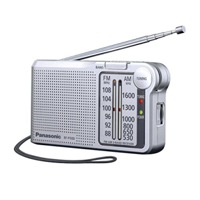 Radio kieszonkowe kompaktowe Panasonic  RF-P150DEG-S (kolor srebrny)