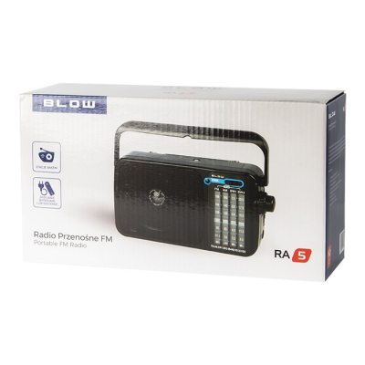 BLOW RADIO PRZENOŚNE ANALOGOWE AM/FM RA5-196244