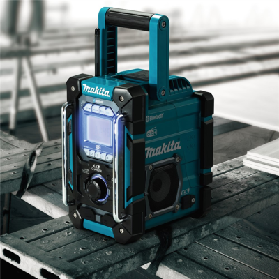 Makita DMR301 radio Przenośny Cyfrowy Czarny, Morski-196252
