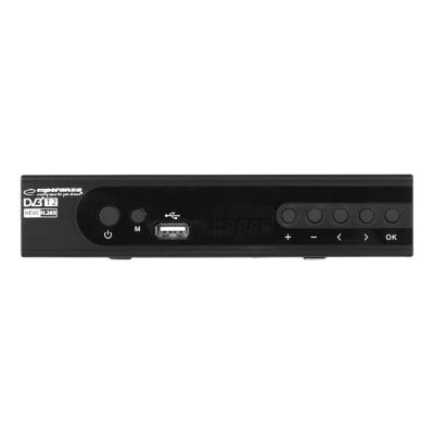 ESPERANZA TUNER DVB-T2 H.265/HEVC EV106P-196629