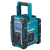 Makita DMR301 radio Przenośny Cyfrowy Czarny, Morski