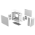 Obudowa ASUS AP201 PRIME CASE white-203396