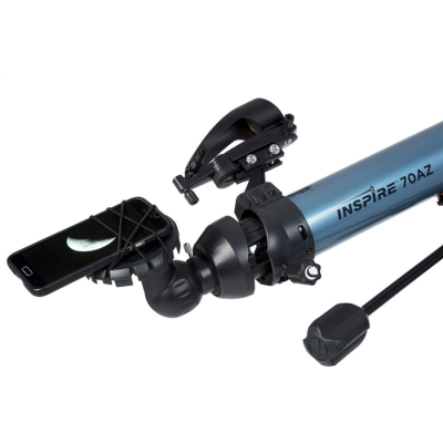 Celestron Inspire 70AZ Luneta 35x Czarny, Niebieski-207170
