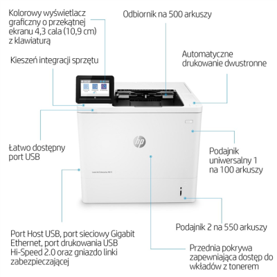 DRUKARKA LASEROWA HP LASERJET M611DN-220740