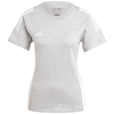 Koszulka damska adidas Tiro 24 Sweat Tee szara IR9355 XL