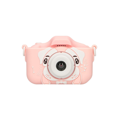 Extralink Aparat cyfrowy Kids Camera H28 Dual Różowy 1080P 30fps, wyświetlacz 2.0