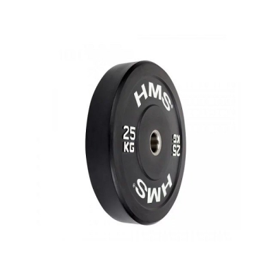 Talerz olimpijski Bumper 25 kg Czarny HMS BBR25-253827