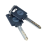 Linka rowerowa stalowa z zamkiem szyfrowym i kluczem 12x1000mm Yale Essential Security Combination & Key Cable Lock-2556