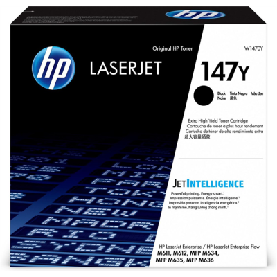 HP Oryginalny czarny toner o bardzo wysokiej wydajności 147Y LaserJet
