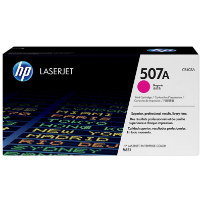 Toner HP czerwony HP 507A, HP507A=CE403A, 6000 str.