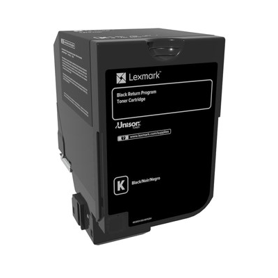 Lexmark 74C20K0 kaseta z tonerem 1 szt. Oryginalny Czarny-280202