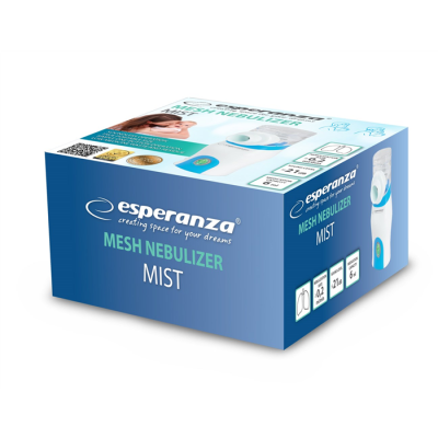 Inhalator do twarzy Esperanza MIST ECN005 (kolor biało-niebieski)-289059