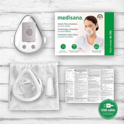 Inhalator Medisana IN 705 hands-free (w masce)-369913