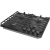 Gorenje G642AB płyta kuchenna Czarny Wbudowany 60 cm Gaz 4 stref(y)-382969