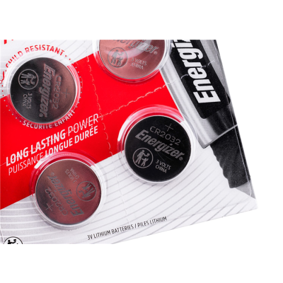 ENERGIZER BATERIA SPECJALISTYCZNA CR2032, 4 sztuki, 3V, ECO-385570