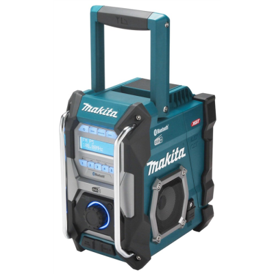Makita MR004G radio Miejsce pracy Analogowe i cyfrowe Czarny, Zielony