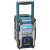 Makita MR004G radio Miejsce pracy Analogowe i cyfrowe Czarny, Zielony-465265