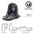 XD DESIGN PLECAK ANTYKRADZIEŻOWY BOBBY HERO REGULAR SZARY P/N: P705.292-48371