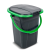 GREENBLUE TOALETA TURYSTYCZNA, CZARNO-ZIELONA GB320BG-487380