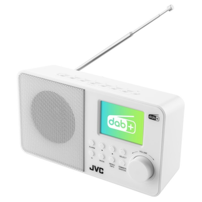 Radio JVC DAB RA-E611W-DAB white-491013