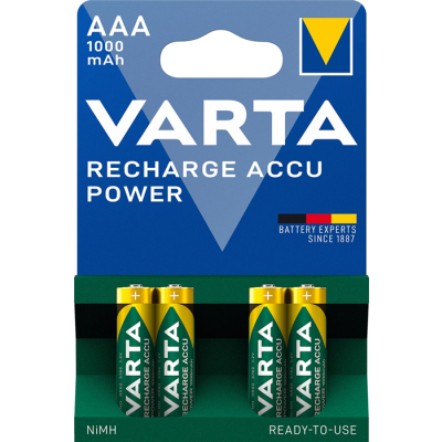 Zestaw akumulatorków AAA VARTA Ready2Use 5703301404 (1000mAh ; Ni-MH)