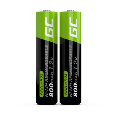 GREEN CELL AKUMULATORKI PALUSZKI 2X AAA R3 800MAH-49345