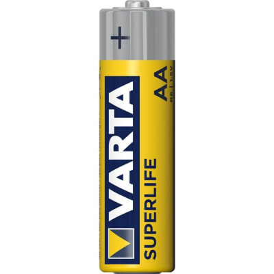 Zestaw baterii cynkowo-węglowe VARTA Superlife R6 AA (Zn-C; x 4)-49356