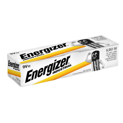 ENERGIZER BATERIE ALKALINE INDUSTRIAL PRO 6LR61 9V 12szt.