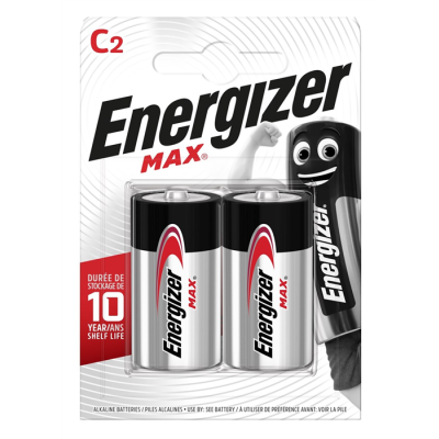 ENERGIZER BATERIA MAX C LR14. 2 szt. Opakowanie ECO