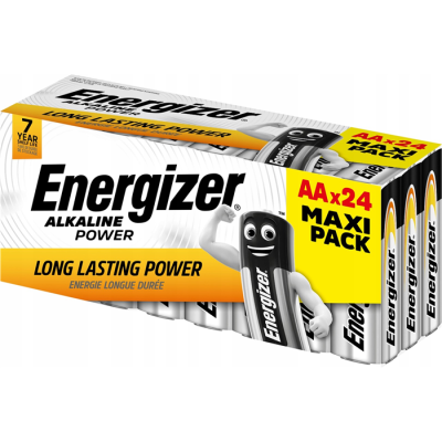 ENERGIZER BATERIE AP AA LR6 24 SZTUKI NEW
