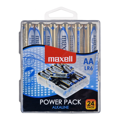 MAXELL Bateria alkaliczna LR6, VALUE BOX, 24 szt.-49571