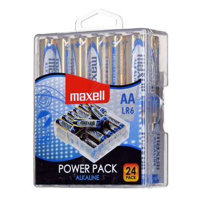 MAXELL Bateria alkaliczna LR6, VALUE BOX, 24 szt.-49572