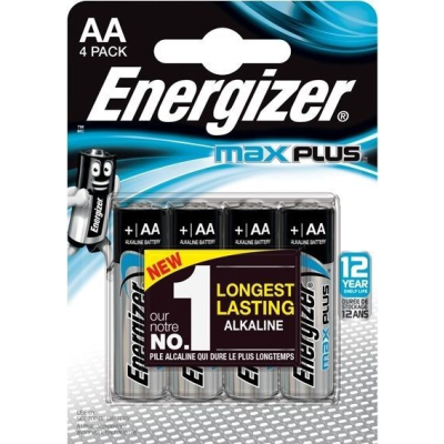 ENERGIZER BATERIA MAX PLUS AA LR6, 4 ECO