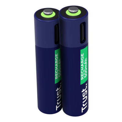 Baterie AAA Trust USB-C RECHARGEABLE BATTERIES 2P