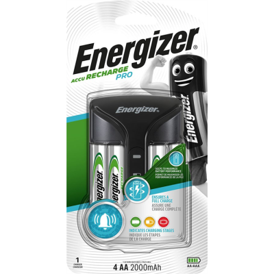 ENERGIZER ŁADOWARKA PRO+4AA ACU HR6 POW+ 2000mAh