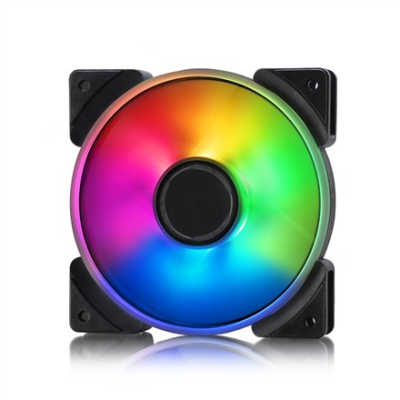 Fractal Design Prisma AL-12 PWM Obudowa komputera Wentylator 12 cm Czarny, Biały 1 szt.-60432